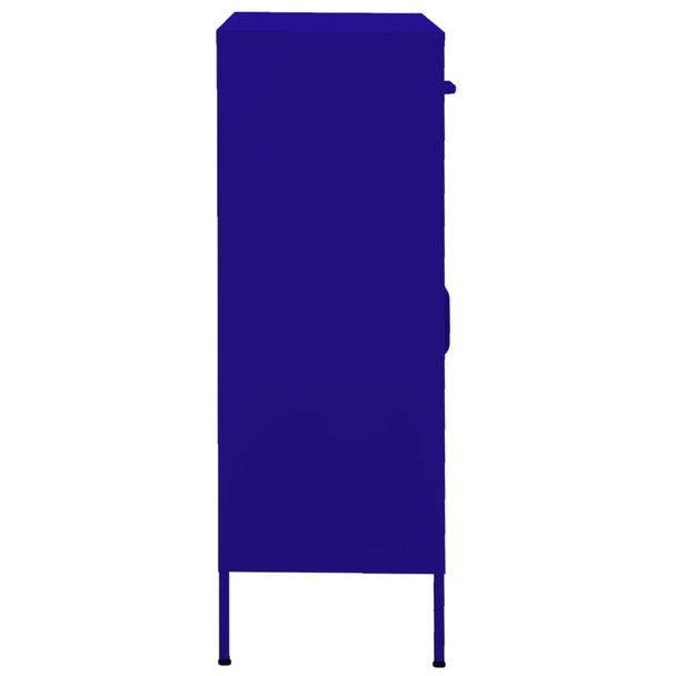 Ormarić za pohranu modri 80 x 35 x 101,5 cm čelični 336163