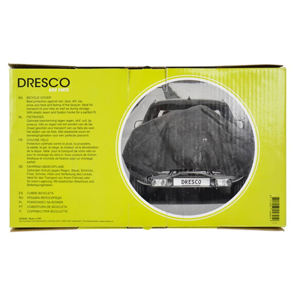 Dresco elastična navlaka za 1 bicikl crna 439366