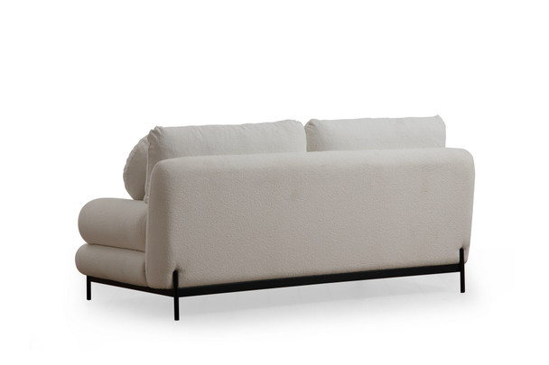 Sofa sa 2 sedišta Livorno – Bijela