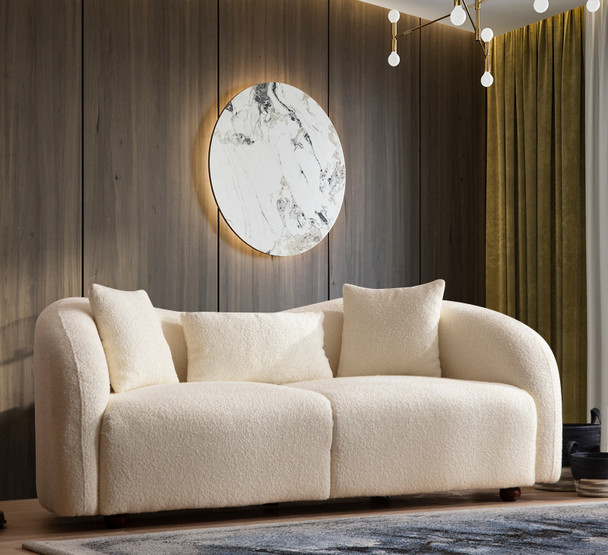 Sofa sa 2 sedišta Venedik - Krem