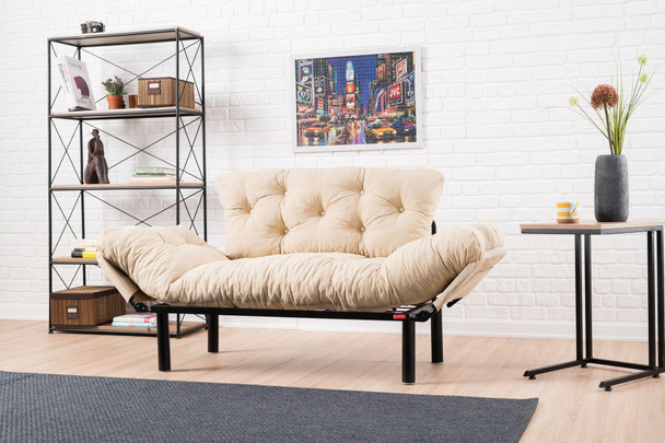 Sofa za 2 sjedišta Nitta - krema