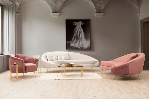 Sofa sa 3 sjedala Eses Lijevo - Pink