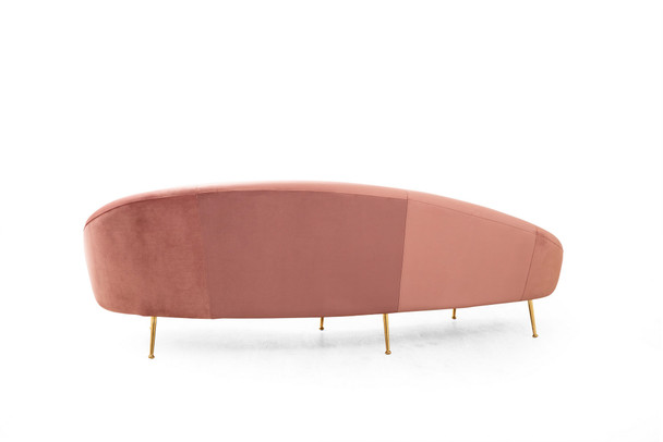 Sofa sa 3 sjedala Eses Desno - Pink