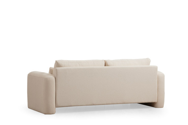 Sofa sa 3 sjedala Krema od ljiljana - 3