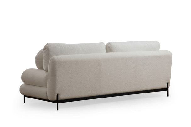 Sofa sa 3 sjedala Livorno – Bijela