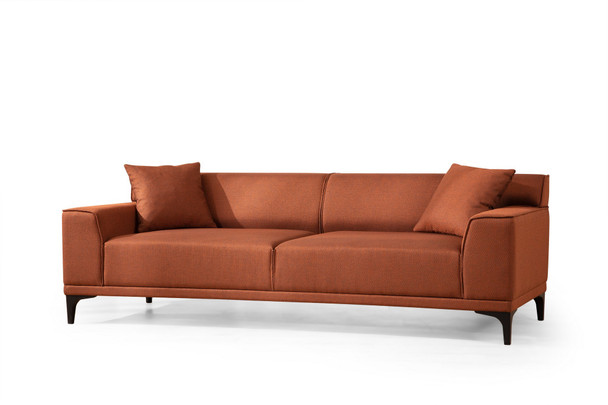 Sofa sa 3 sjedala Petra 3 - Narandžasta
