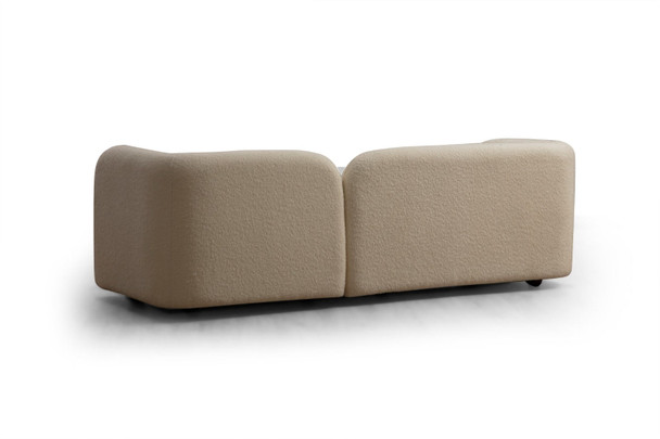 Sofa sa 3 sjedala Victoria Cream Bouclette