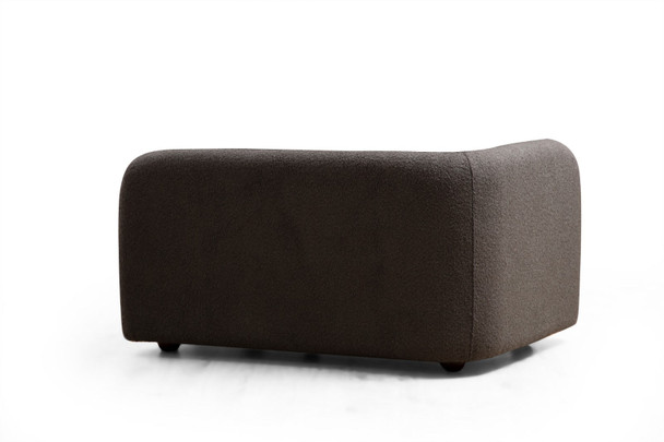 Sofa sa 3 sjedala Victoria Grey Bouclette