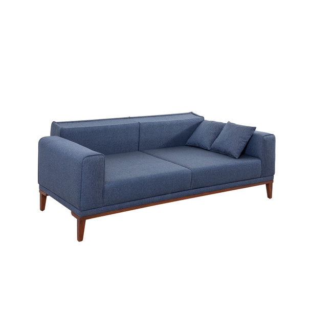 Sofa za 3 sjedala Liones-Tamno plava