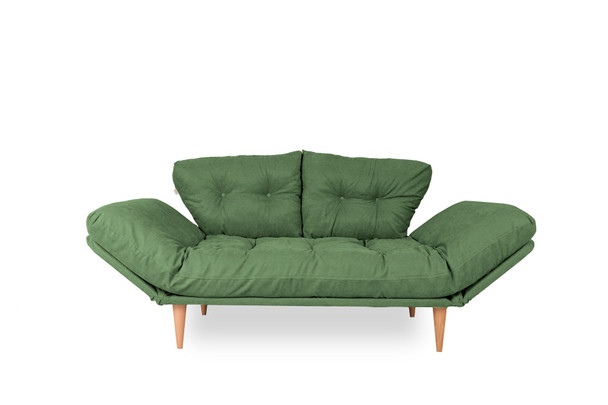 Sofa za 3 sjedala Nina Ležaljka - Zelena GR106