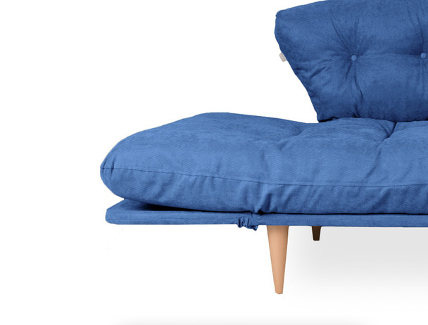 Sofa za 3 sjedala Nina Ležaljka - Parlament plava GR108