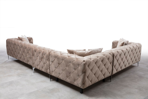 Ugaona sofa Como ugao lijevi - bež