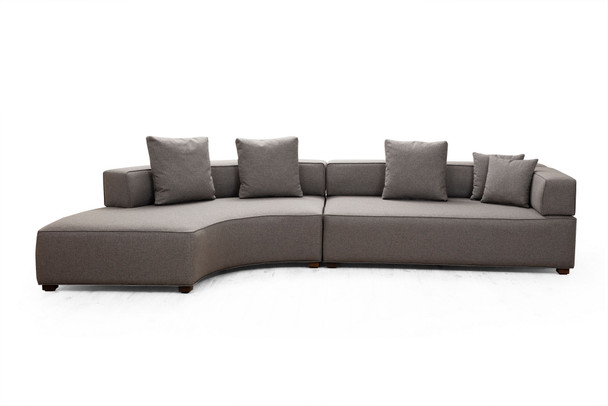 Ugaona sofa Gondol-1 (CHL-3R) - Siva