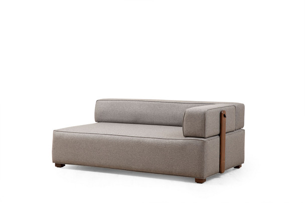 Ugaona sofa Gondol-1 (CHL-3R) - Siva