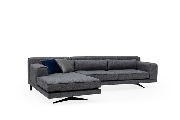 Ugaona sofa Jivago Corner Lijevi (Chl-2R) - Siva