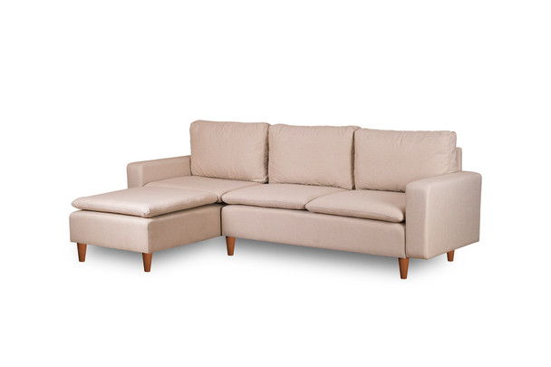 Ugaona sofa Lungo - krema