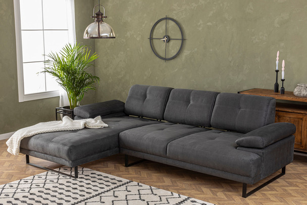 Ugaona sofa Mustang veliki lijevo - antracit