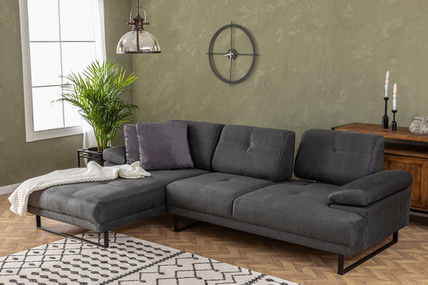 Ugaona sofa Mustang veliki lijevo - antracit