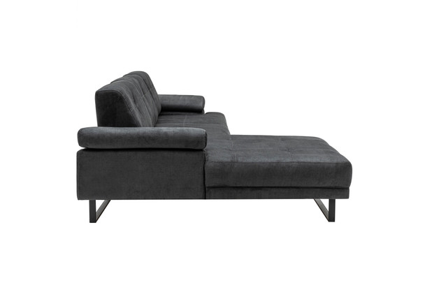 Ugaona sofa Mustang veliki lijevo - antracit