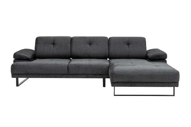 Ugaona sofa Mustang Veliki desni - Antracit