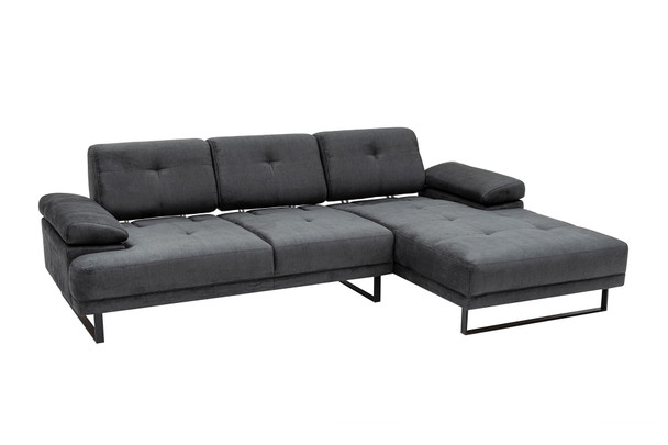 Ugaona sofa Mustang Veliki desni - Antracit