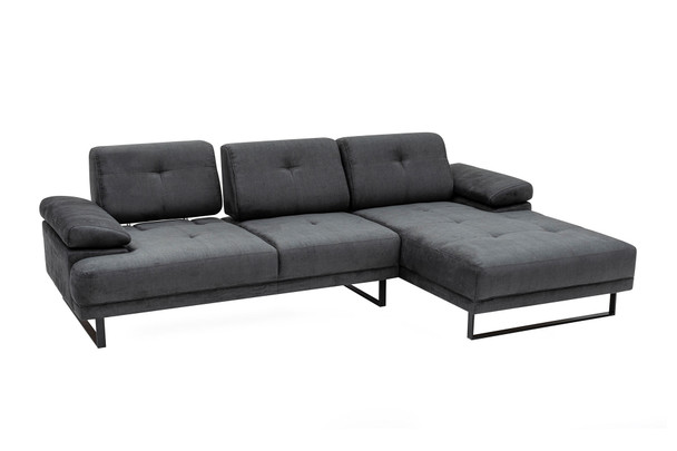 Ugaona sofa Mustang Veliki desni - Antracit