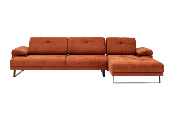 Ugaona sofa Mustang mali desni - narandžasti
