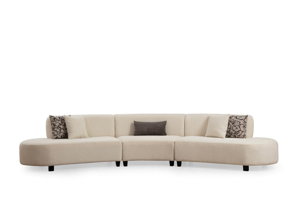 Ugaona sofa Pars krema (L1 + 01 + 1R) - kut