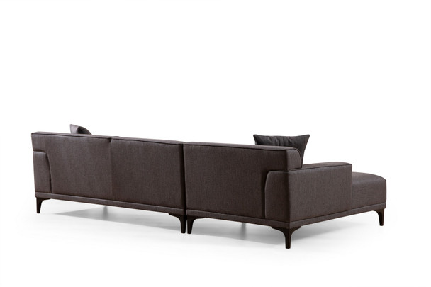 Ugaona sofa Petra L kut - Antracit