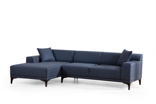 Ugaona sofa Petra L Kutak - Plava