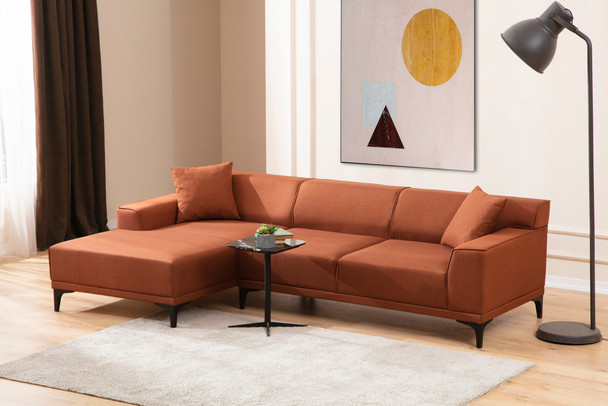 Ugaona sofa Petra L Corner - Orange