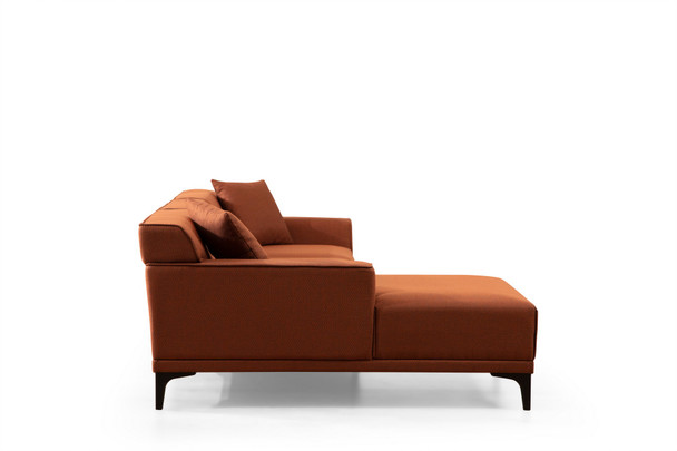 Ugaona sofa Petra L Corner - Orange