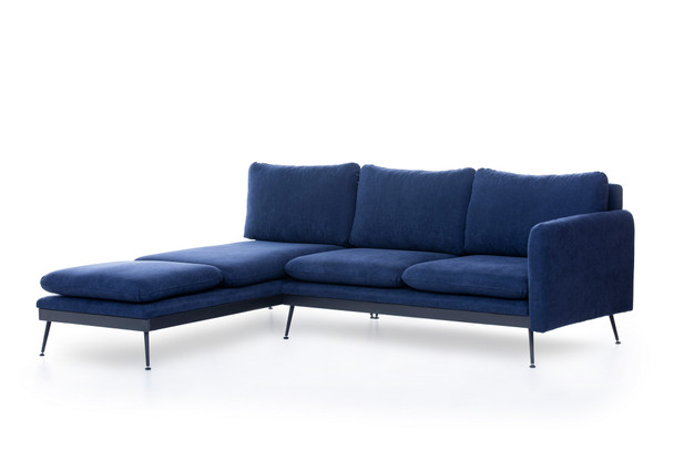 Ugaona sofa Reya Corner - tamnoplava GR125\GR107