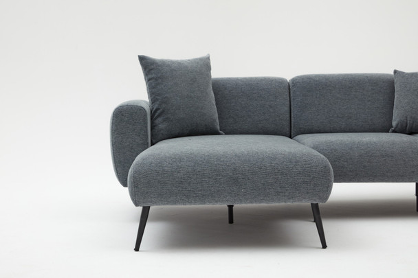 Ugaona sofa Lijeva strana - antracit