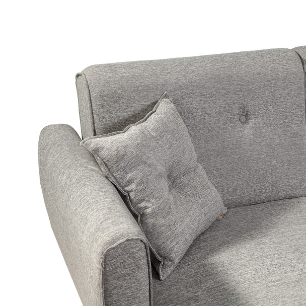 Ugaona sofa-krevet Aria Köşe-Grey