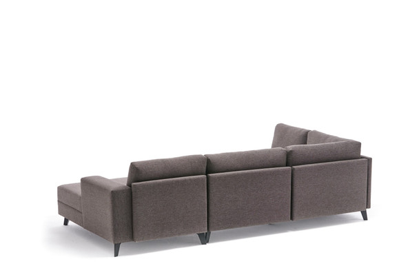 Ugaona sofa-krevet Belen - braon
