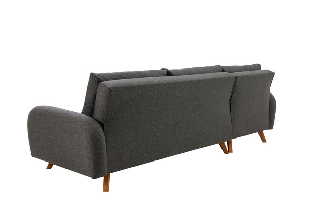 Ugaona sofa-krevet Hera 2 Kutak - antracit