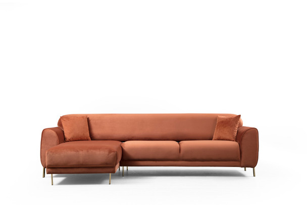 Ugaona sofa-krevet Slika ugao lijevo ( Chl-3R ) - cimet