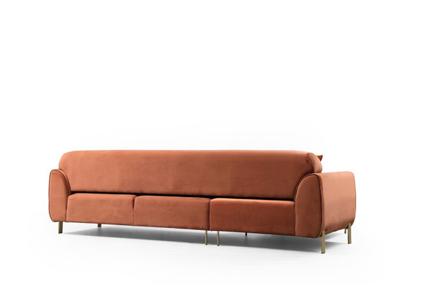 Ugaona sofa-krevet Slika ugao lijevo ( Chl-3R ) - cimet