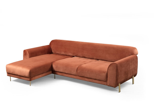 Ugaona sofa-krevet Slika ugao lijevo ( Chl-3R ) - cimet