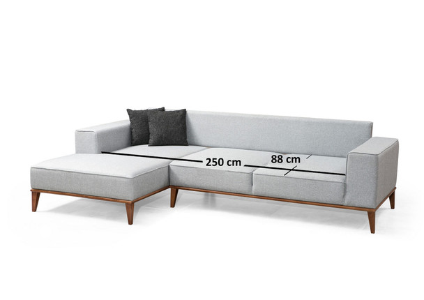 Ugaona sofa-krevet  Montana Korner Lijevi (Kl+3R)