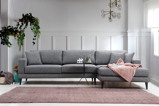 Ugaona sofa-krevet Nordijski ugao desno (L3+Chl)