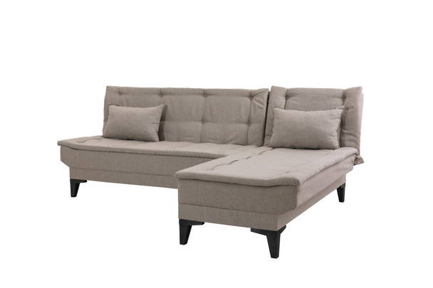 Ugaona sofa-krevet Santo-S-krema