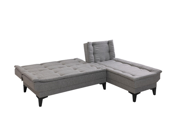 Ugaona sofa-krevet Santo-S-Grey