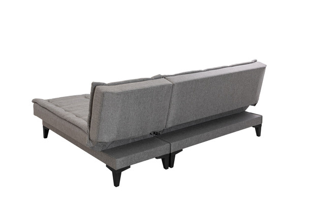 Ugaona sofa-krevet Santo-S-Grey