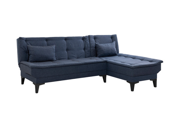 Ugaona sofa-krevet Santo-S-mornarsko plava