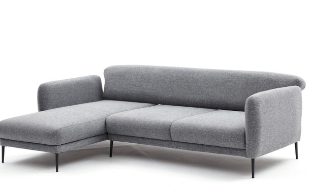 Ugaona sofa-krevet Venera L - Siva