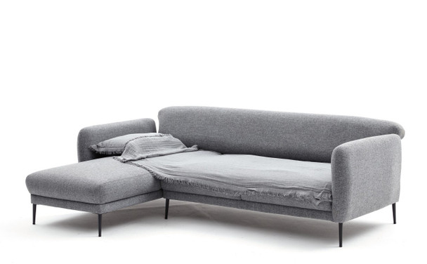 Ugaona sofa-krevet Venera L - Siva