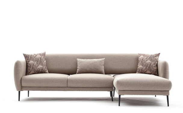 Ugaona sofa-krevet Venus R - krema