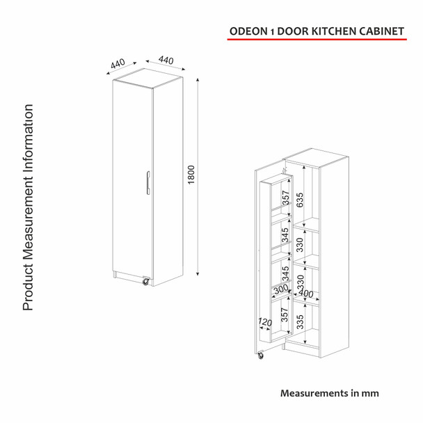 Kabinet Odeon – Bijela